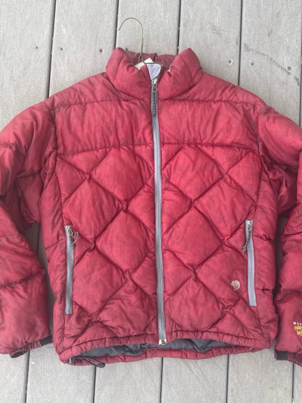 Mountain Hardwear red Quilted Puffer Jacket